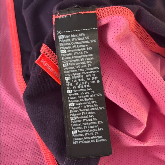 2 Piece Set -Kari Traa  Wool Blend Top and Nylon Jacket - Picture 8 of 8